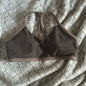 Heather sports bra